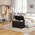 Flip Top Wooden Storage Bench
