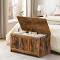 Rustic Brown Lift Top Storage Chest